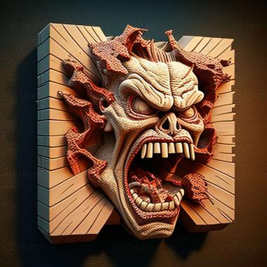 3D model Twisted Metal Small Brawl game (STL)